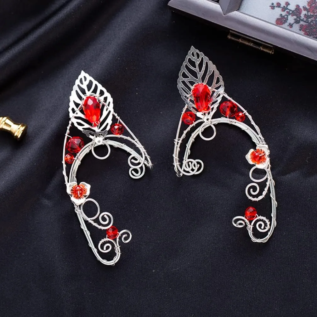 1 Pair Elf Earrings Earring Cuffs and Wraps for Ears Earring Cuffs for Women Elf Ears for Women Ear Cuffs Fairy Jewelry Fairy Earrings Elf Ear Cuff Earrings Cuff
