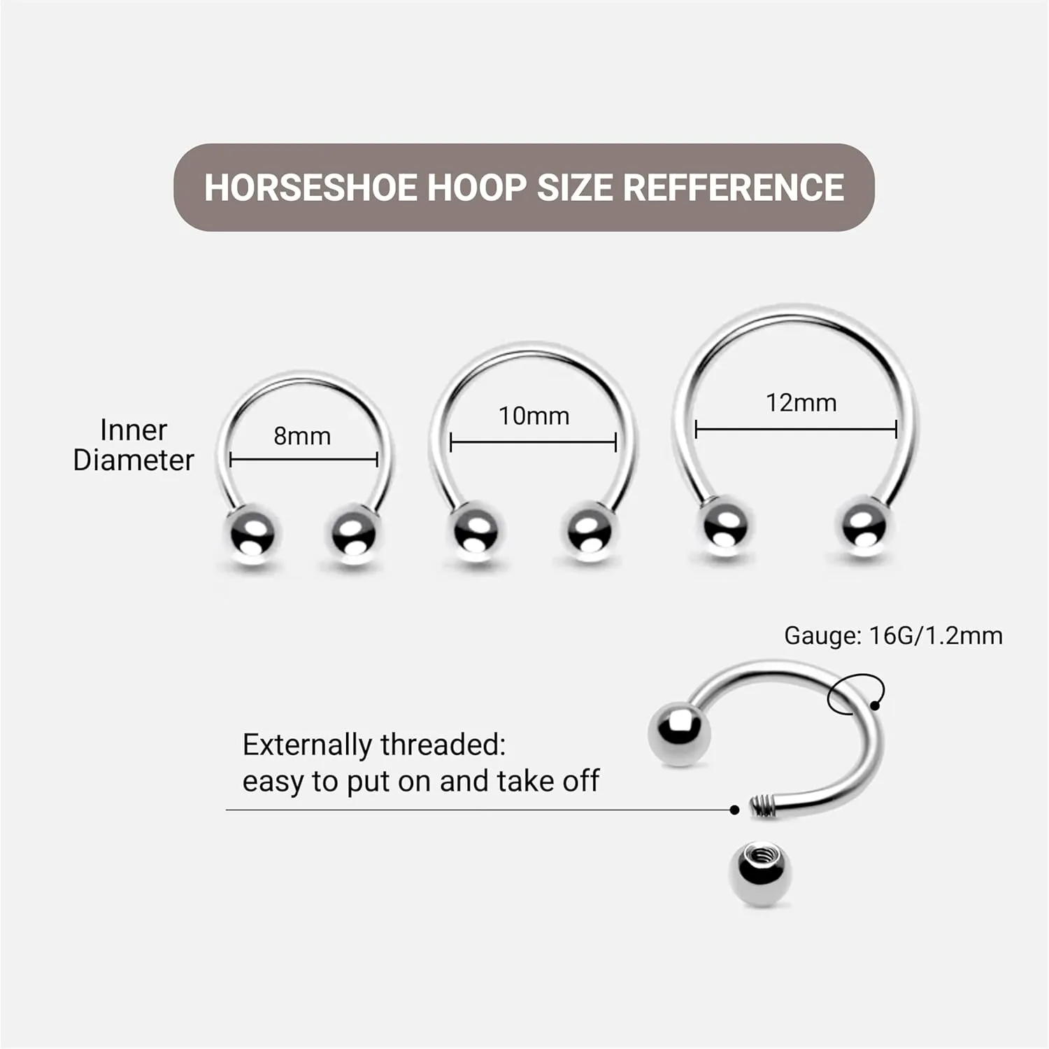 16G 2PCs Cute Pink Butterfly Lip Rings, Snake Bite Jewelry for Snake Bites Piecing, Horseshoe Labret Jewelry for Lip Piercing