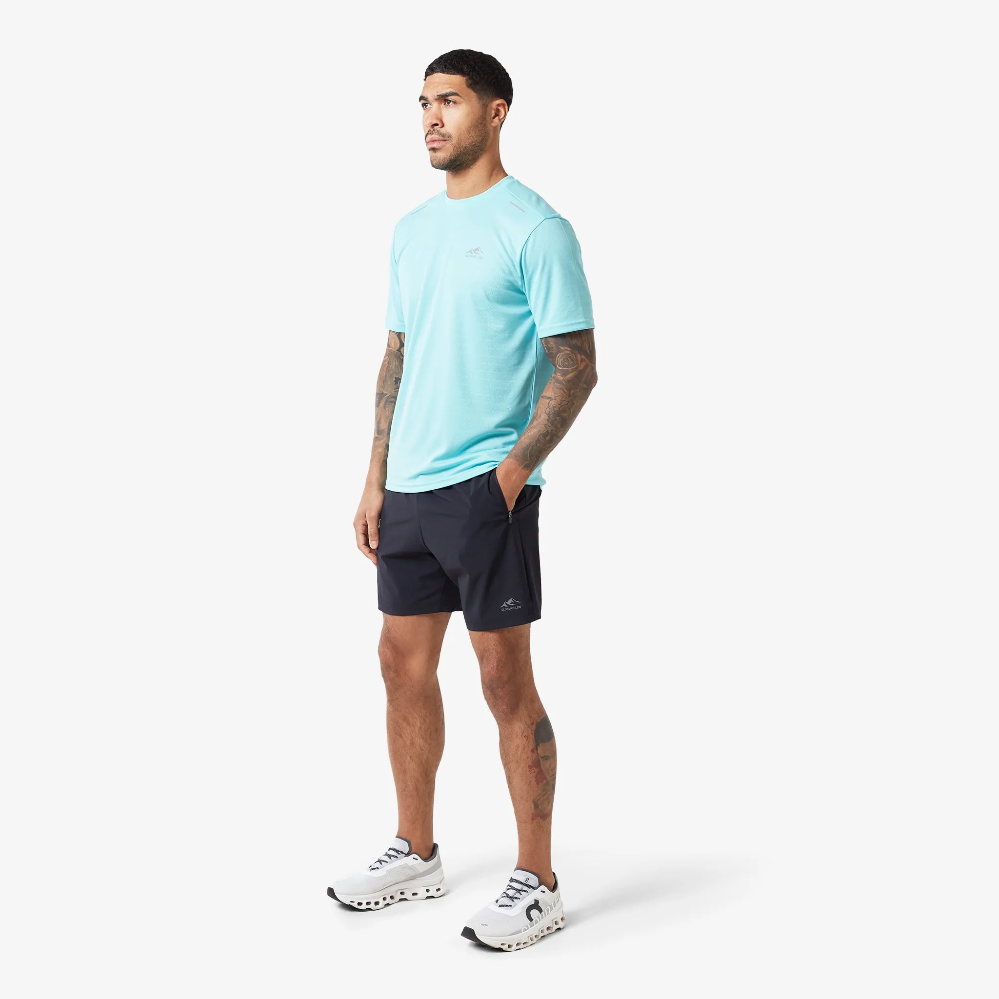 2-Pack Training T-Shirts | Aqua/Pink