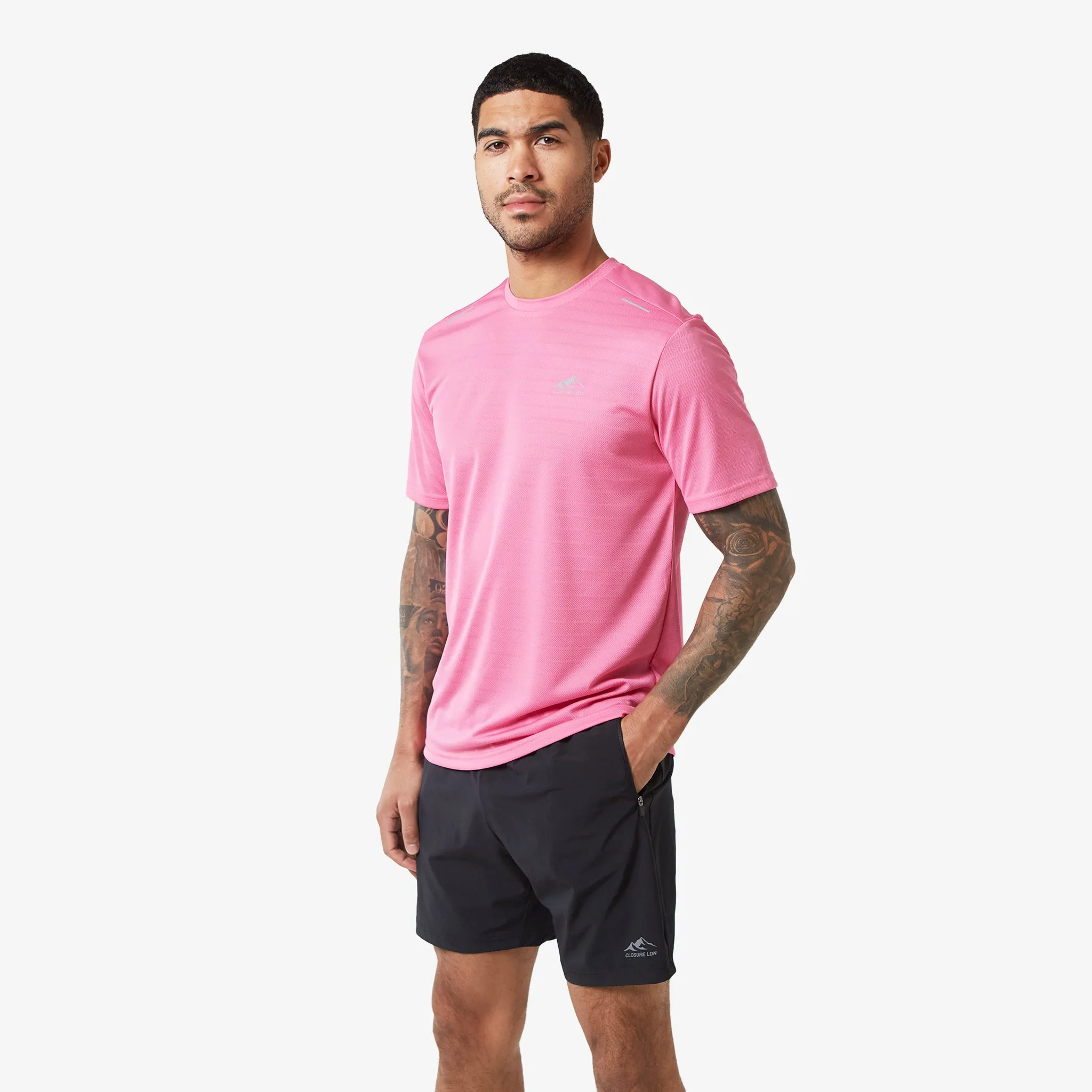 2-Pack Training T-Shirts | Aqua/Pink