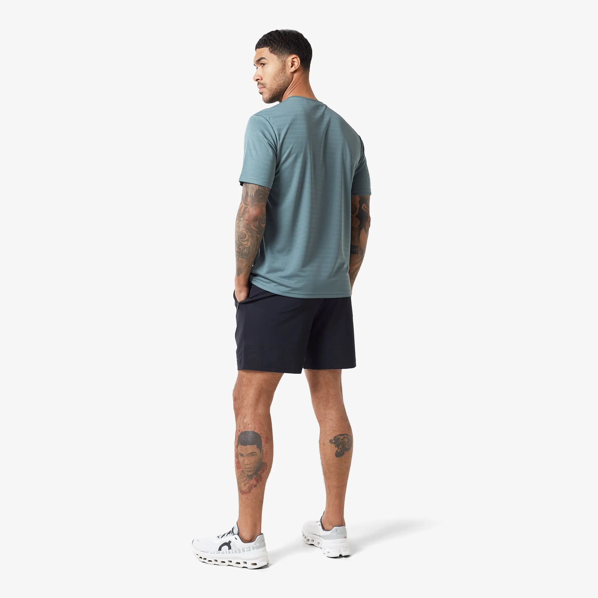 2-Pack Training T-Shirts | Aqua/Teal