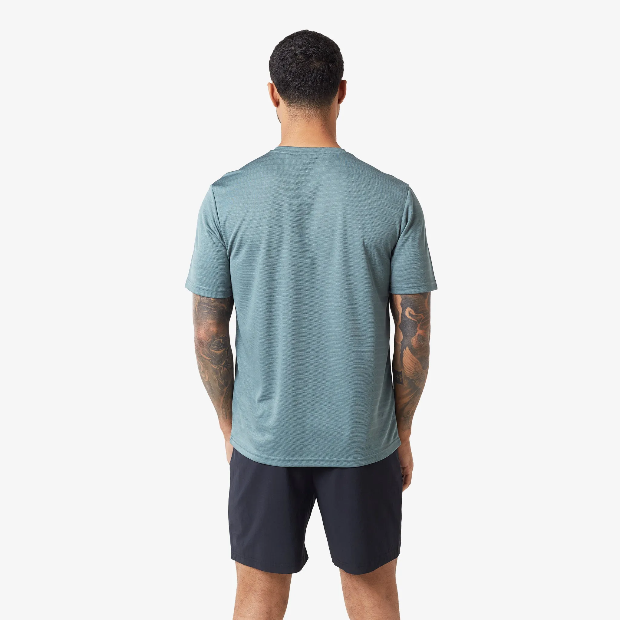 2-Pack Training T-Shirts | Aqua/Teal