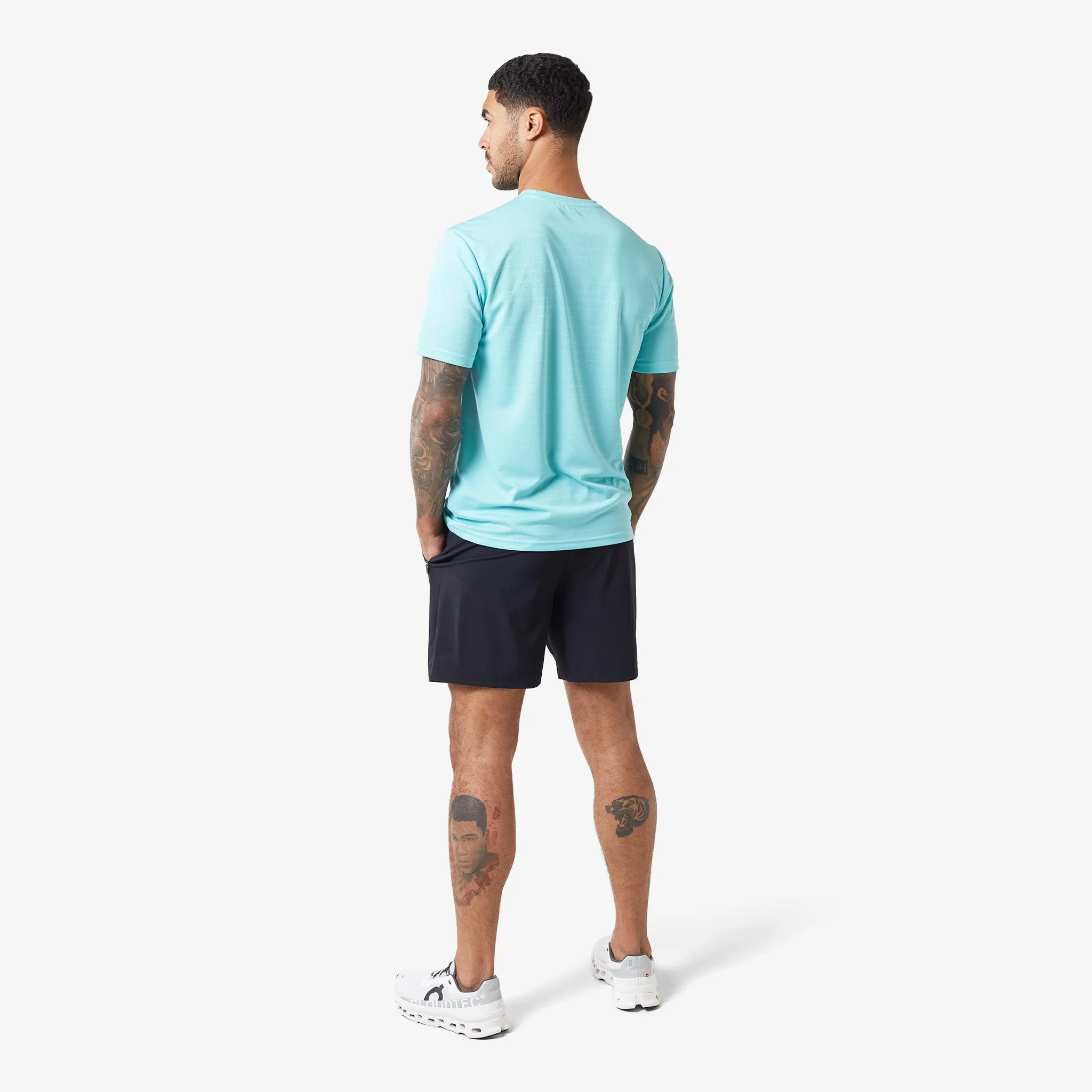 2-Pack Training T-Shirts | Aqua/Teal