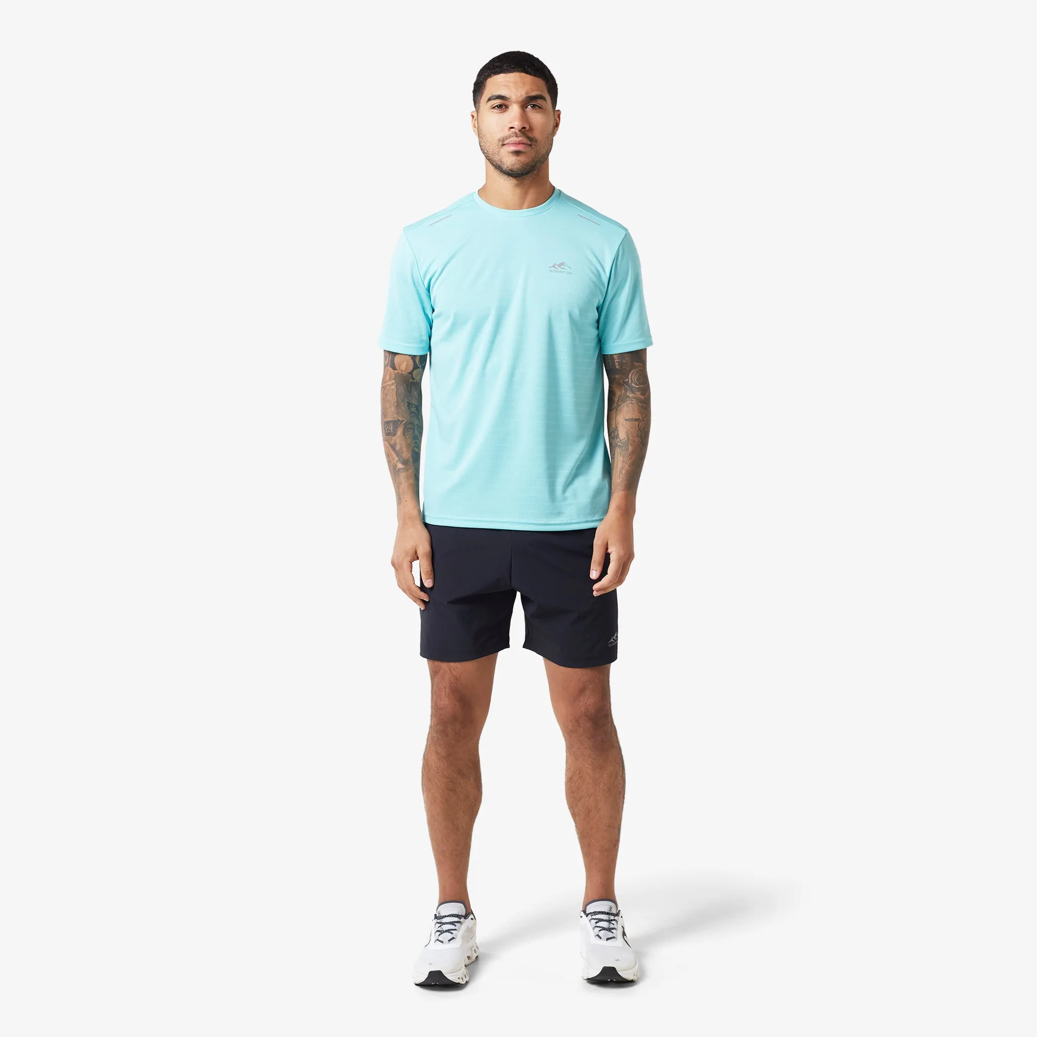2-Pack Training T-Shirts | Aqua/Teal