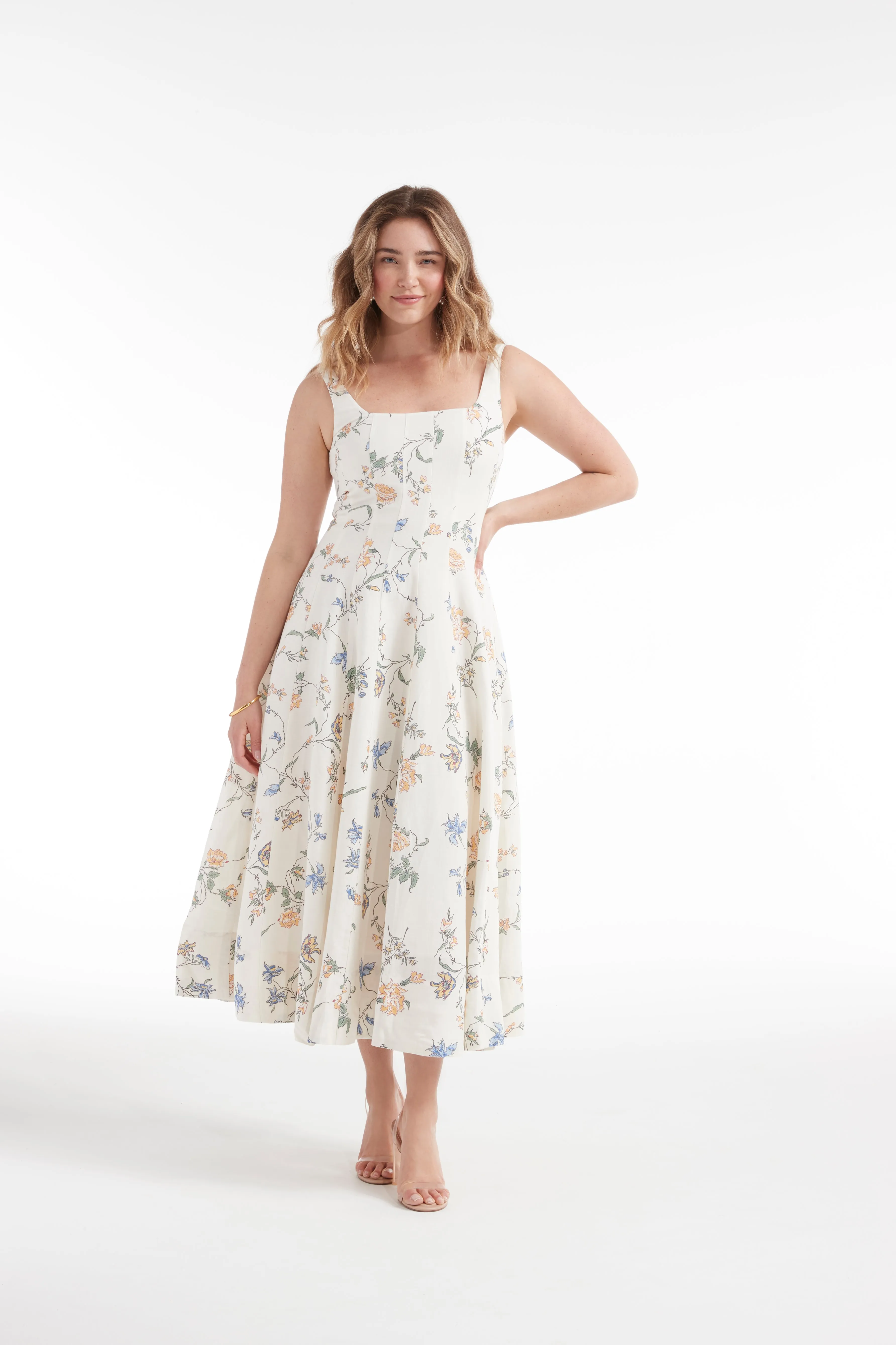 Ana Panel Dress by Hermoza