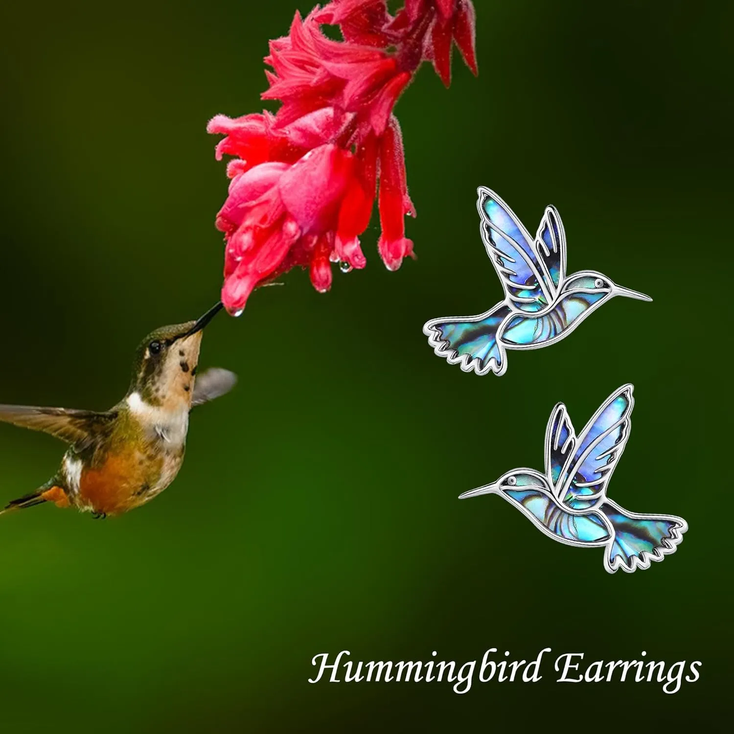 Animal Stud Earrings 925 Sterling Silver Elephant/Unicorn/Chicken/Flamingo/Highland Cow/Hummingbird Earrings Animal Jewelry Gifts for Women