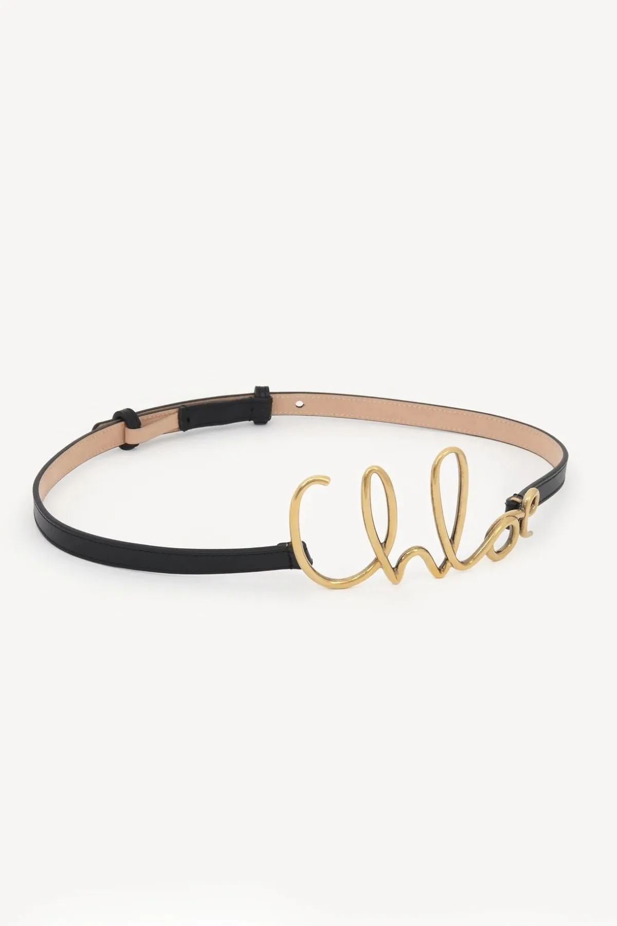 Chloé The Iconic Leather Belt - Black