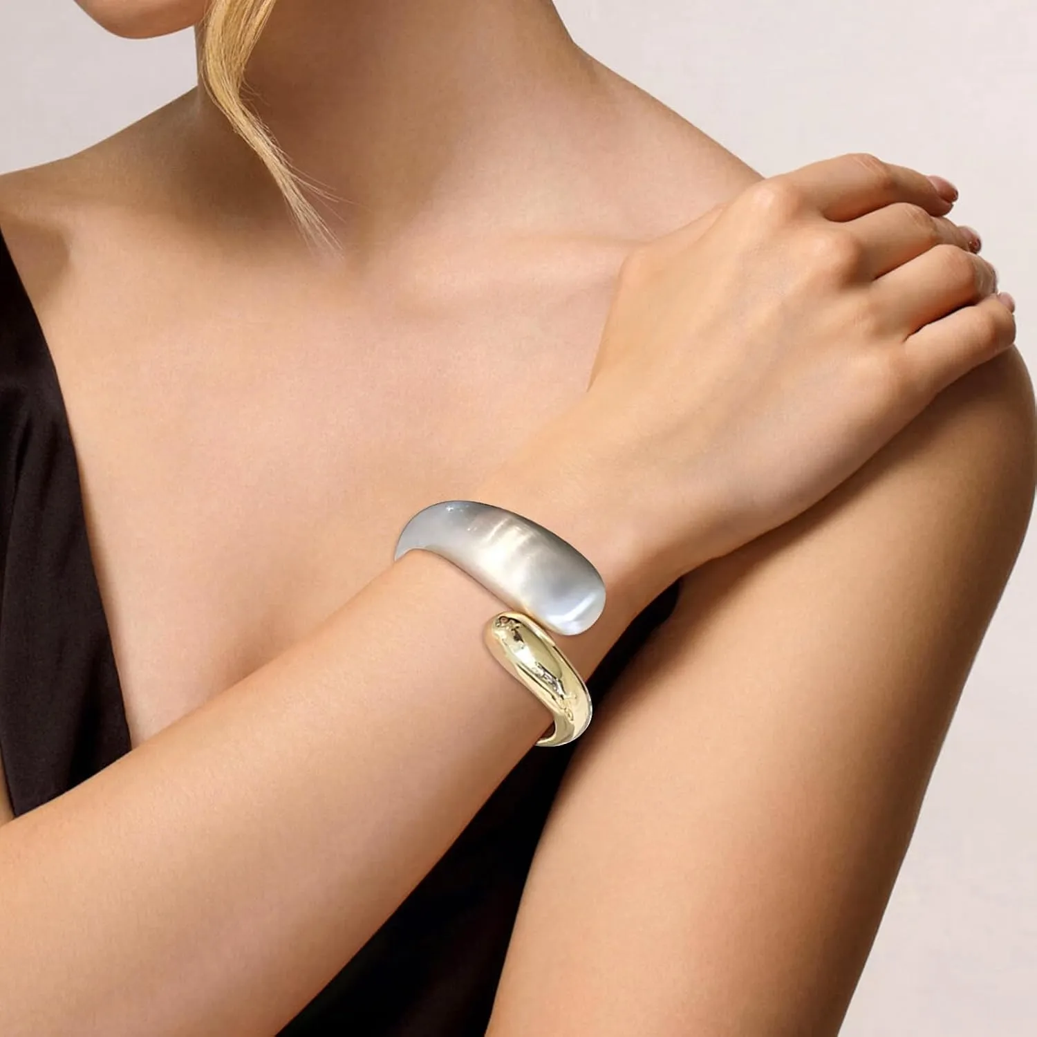 choice of all Gold Bangles for Women Chunky Gold Cuff Bracelet Gold Bracelets Non Tarnish for Women Trendy Jewelry Gifts