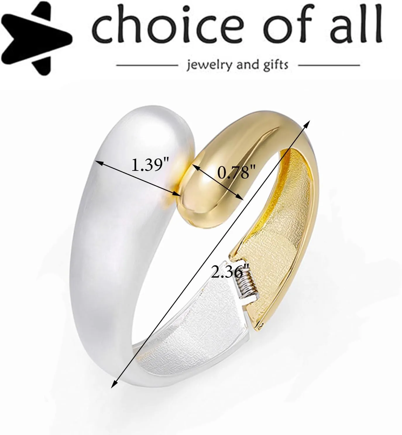 choice of all Gold Bangles for Women Chunky Gold Cuff Bracelet Gold Bracelets Non Tarnish for Women Trendy Jewelry Gifts