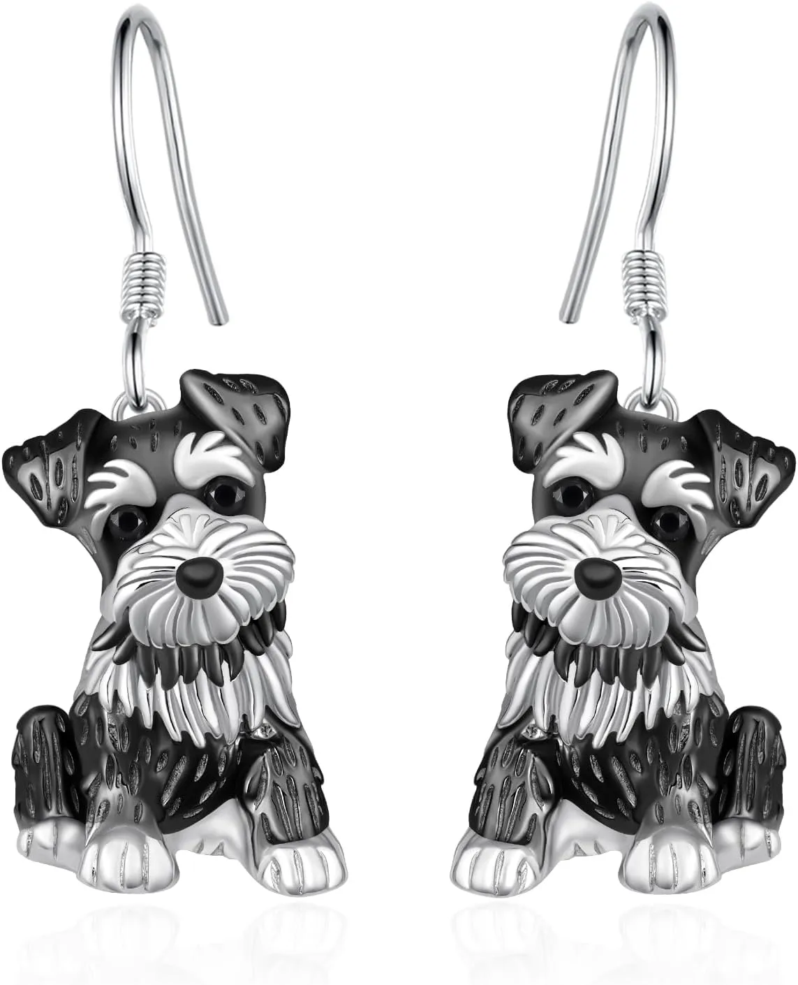 Dachshund/Schnauzer/Corgi/Basset Hound Earrings 925 Sterling Silver Dog Earrings Cute Animal Puppy Dog Jewelry Gifts for Women
