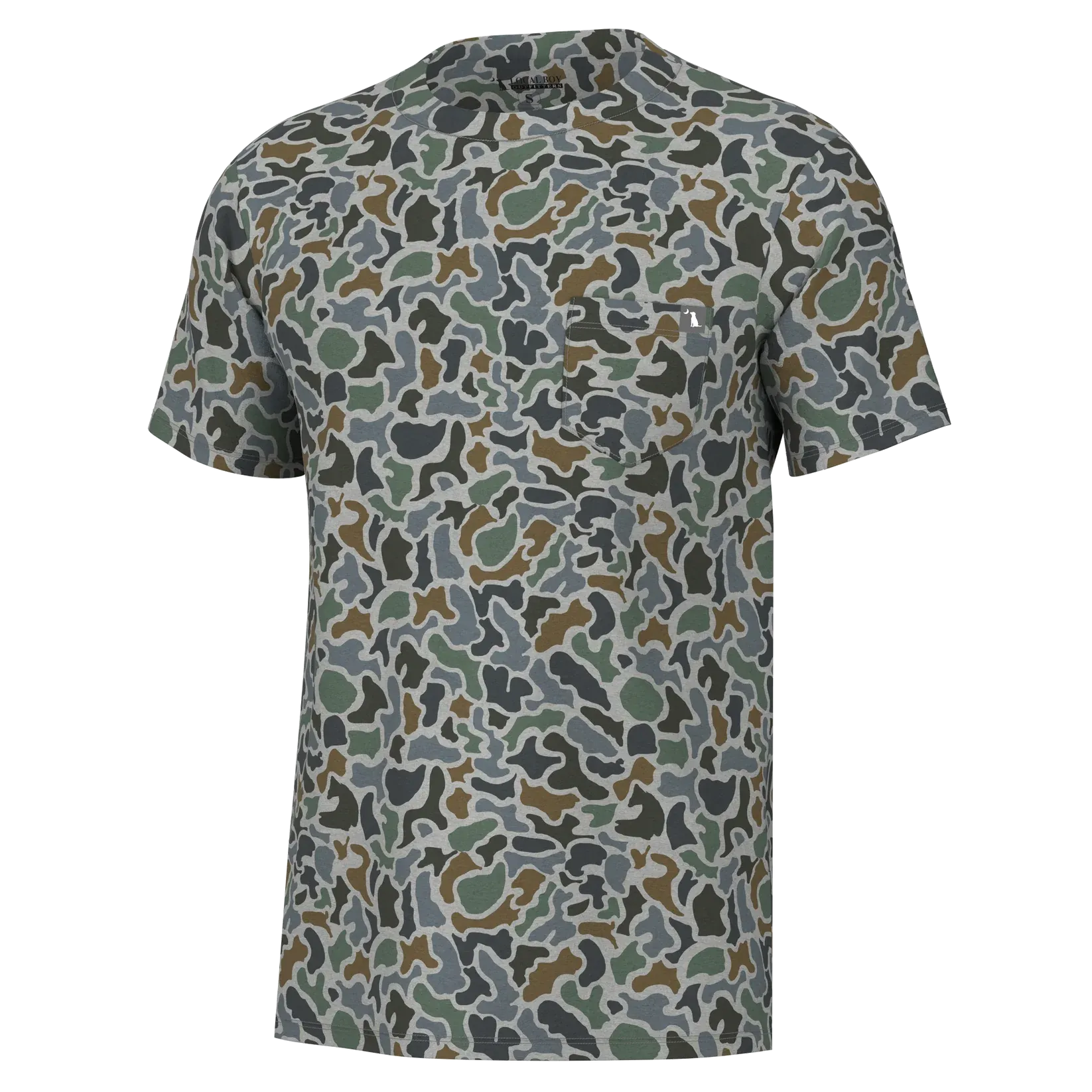 Heather Blend Short Sleeve Crewneck