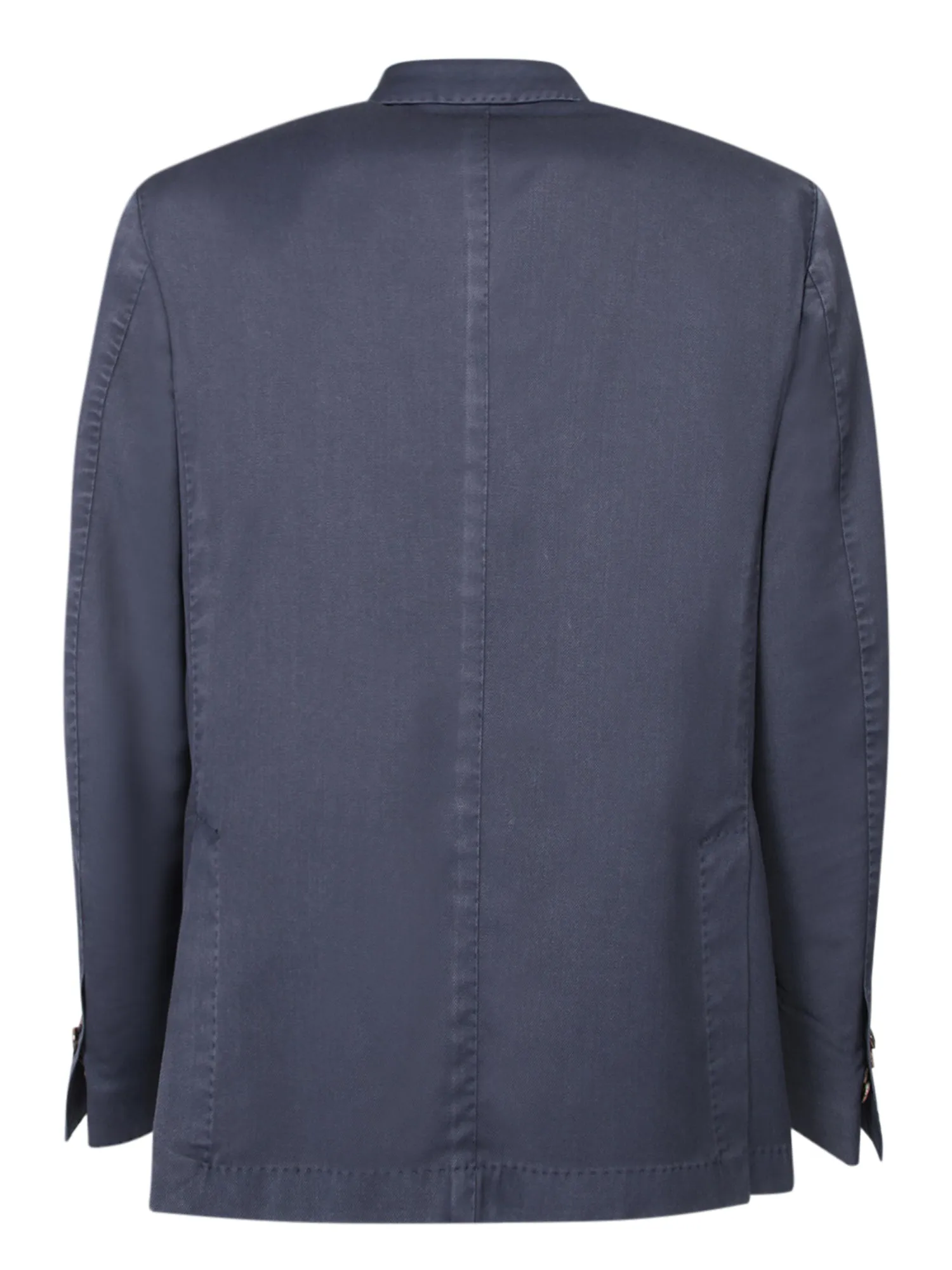 Hopsack Wool Blue Jacket