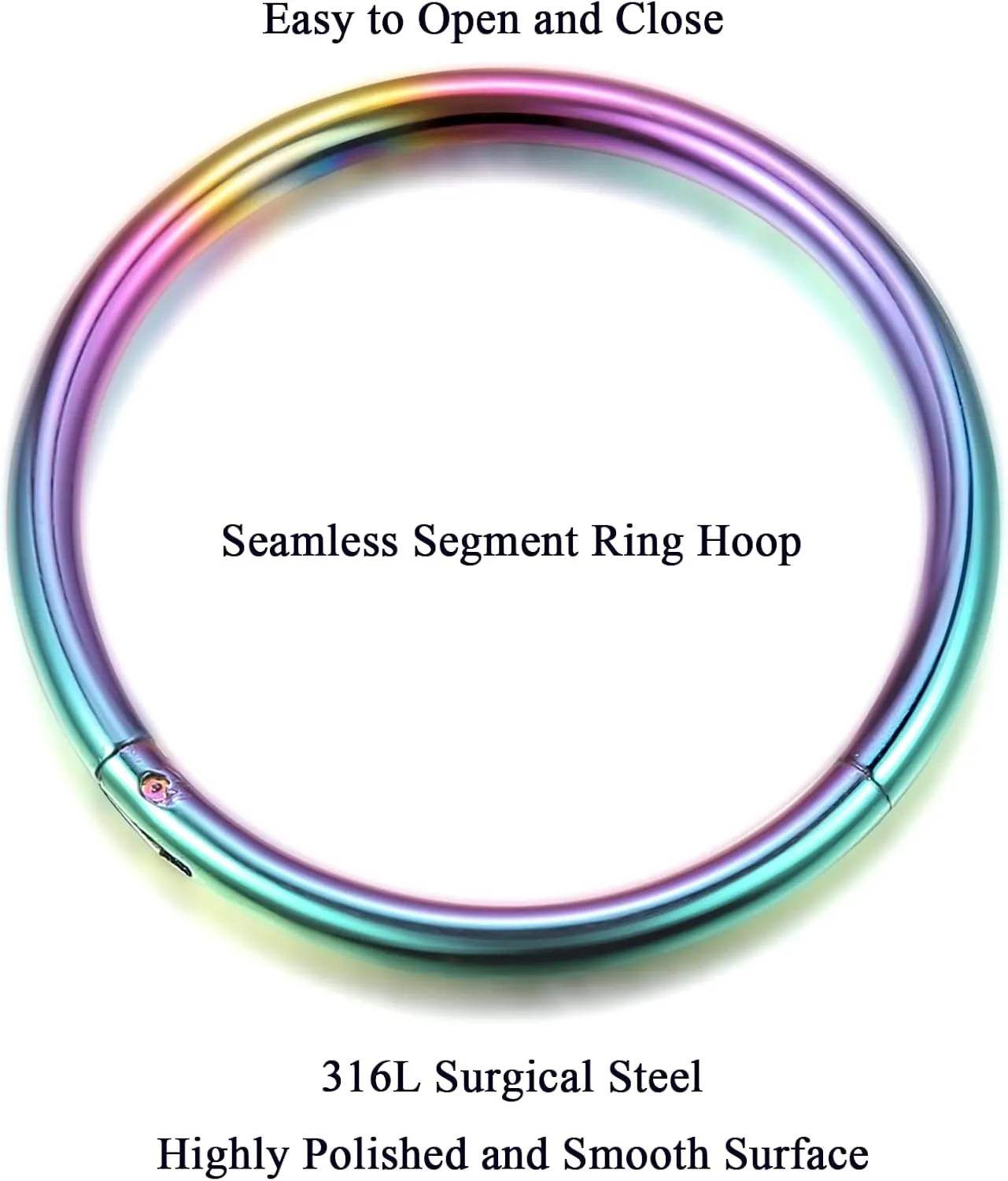 Lantine 6-12Pcs 18g 20g Nose Rings for Women Men 316L Surgical Steel 16g Septum Ring Cute Tiny Cartilage Helix Conch Daith Tragus Earrings 6-16mm Set