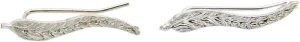 Leaf Ear Clip Jewelry Fashion Earrings Sterling Silver Cuff Wrap Earrings Chic