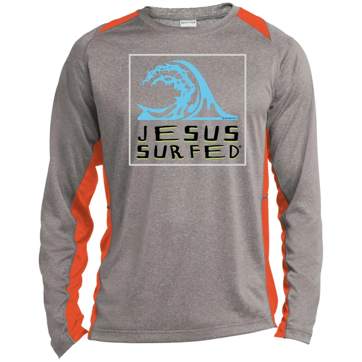 Living Water - Men's Long Sleeve Colorblock Tee