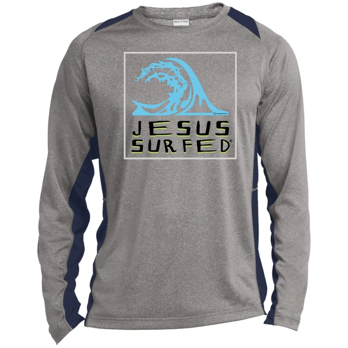 Living Water - Men's Long Sleeve Colorblock Tee