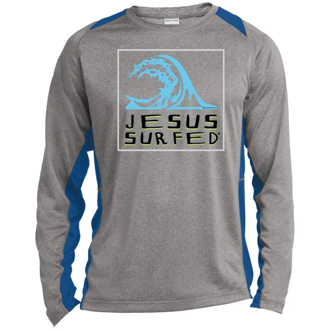 Living Water - Men's Long Sleeve Colorblock Tee
