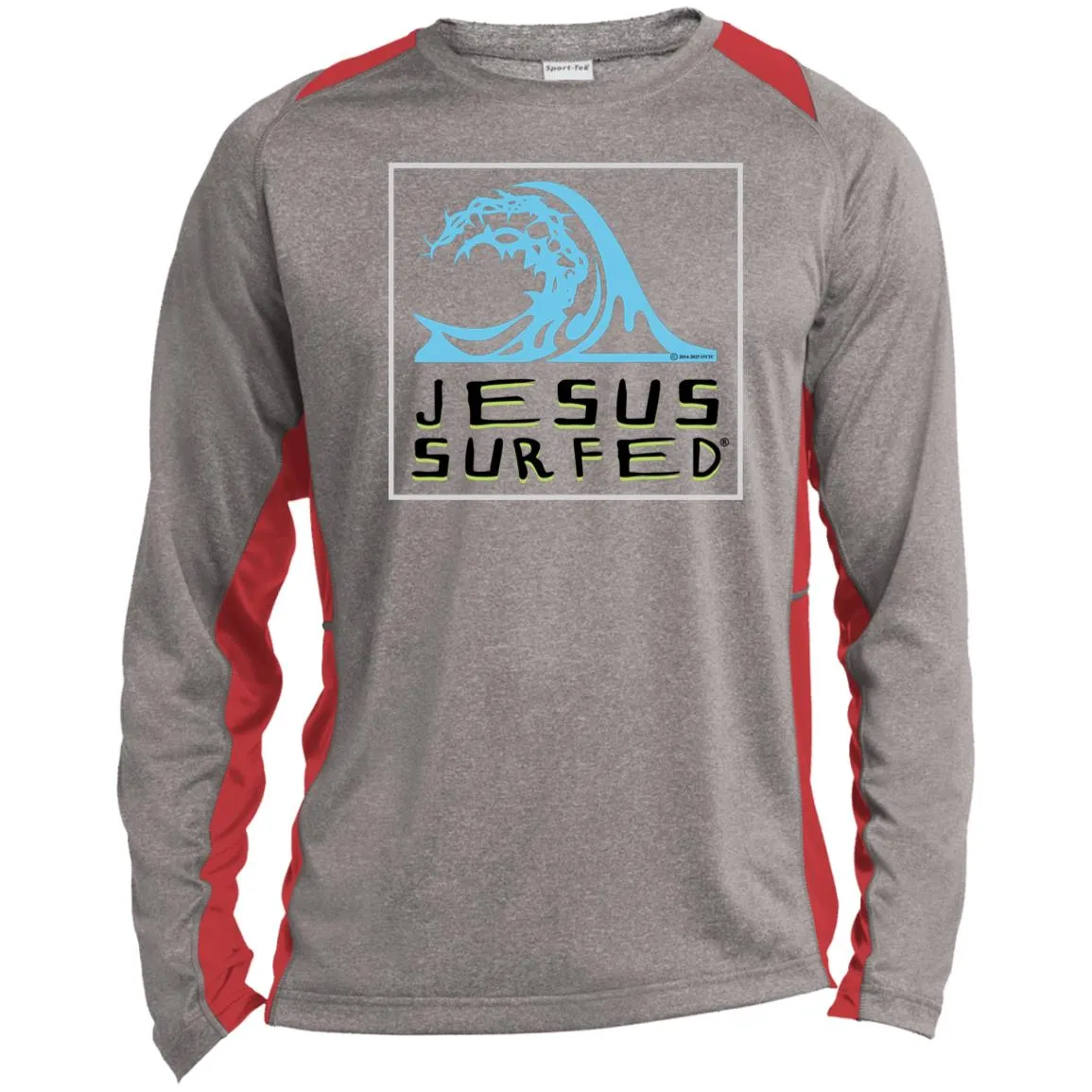 Living Water - Men's Long Sleeve Colorblock Tee