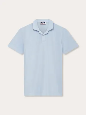 Men's Sky Blue Powell Terry Polo Shirt