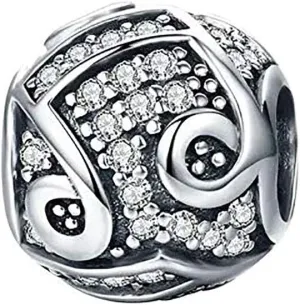 Music Fans beads Musical Instruments Charm 925 Sterling Silver Note Charm Beads for Bracelet & Necklace