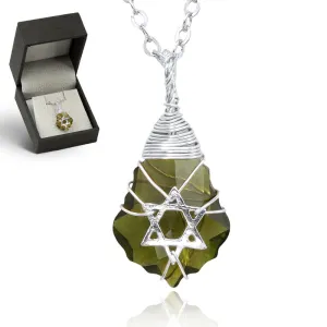 Non Tarnish Jewish Star Silver Necklace for Women and girl - Star of David Necklace - Valentine's Gift for her  Made in Israel