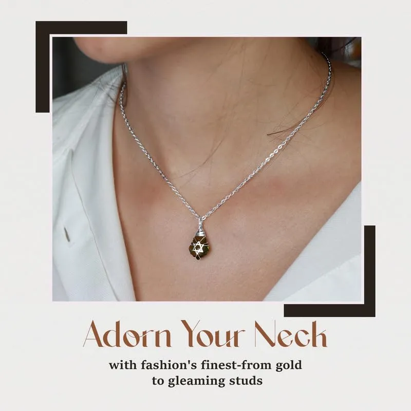 Non Tarnish Jewish Star Silver Necklace for Women and girl - Star of David Necklace - Valentine's Gift for her  Made in Israel