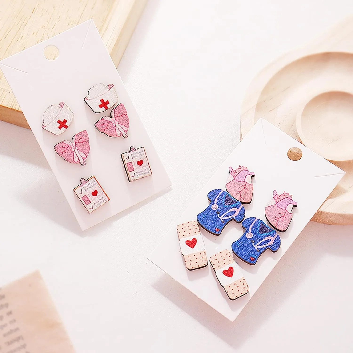 Nurse Earrings for Women Nurse Appreciation Gifts Unique Medical Stethoscope Earring 2025 Graduation School Cool Gifts for Nurses