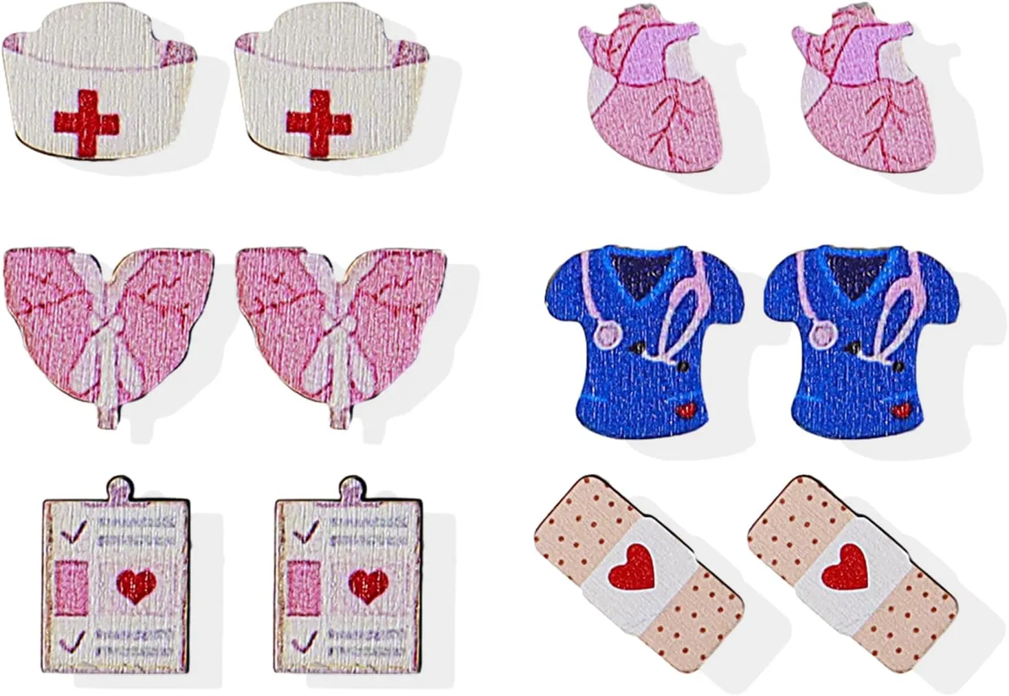 Nurse Earrings for Women Nurse Appreciation Gifts Unique Medical Stethoscope Earring 2025 Graduation School Cool Gifts for Nurses