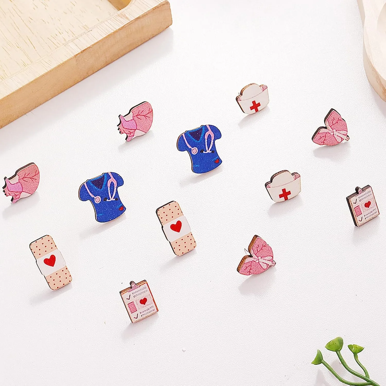 Nurse Earrings for Women Nurse Appreciation Gifts Unique Medical Stethoscope Earring 2025 Graduation School Cool Gifts for Nurses