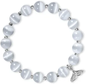 pcgaga Natural Crystal Stretch Bracelet Heart Healing Crystals for Women Friends Beaded Jewellery Bracelet Love Charm Valentines Gift for Her