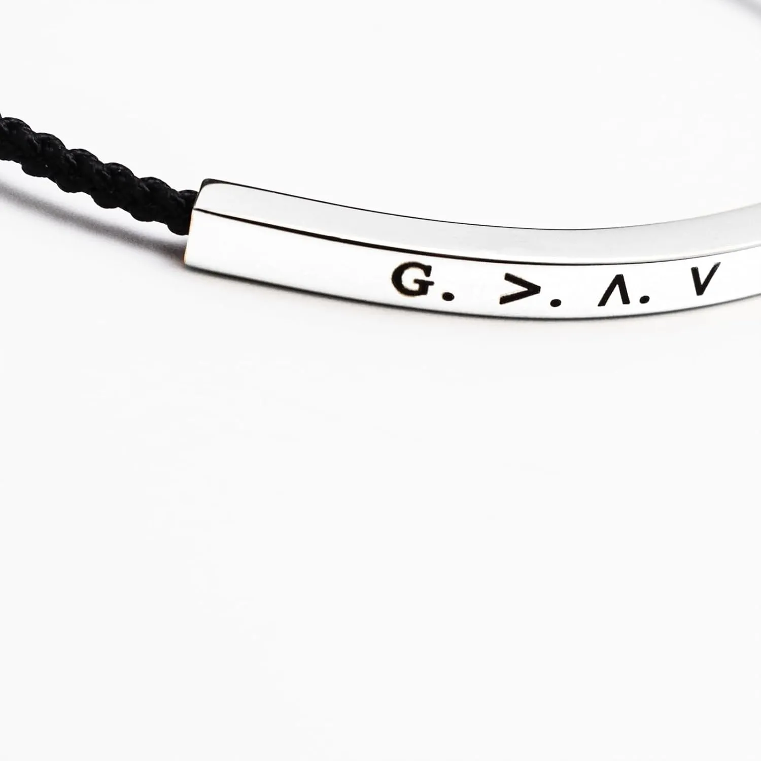 Pingyongchang Highs and Lows Inspirational Tube Bracelets for Women Men Christian Faith Stainless Steel Bangles