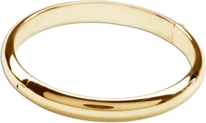 Precious Pieces 14K Gold-Plated Bangle Bracelet for Babies, Toddlers, Children, Kids, Teens and Women