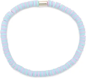 Pura Vida Bracelet Seascape Vinyl Disc Stretch Bracelets for Women