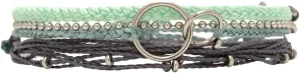 Pura Vida Bracelets Pack Salty Circle Style Pack - 3-Piece Boho Bracelet Stack