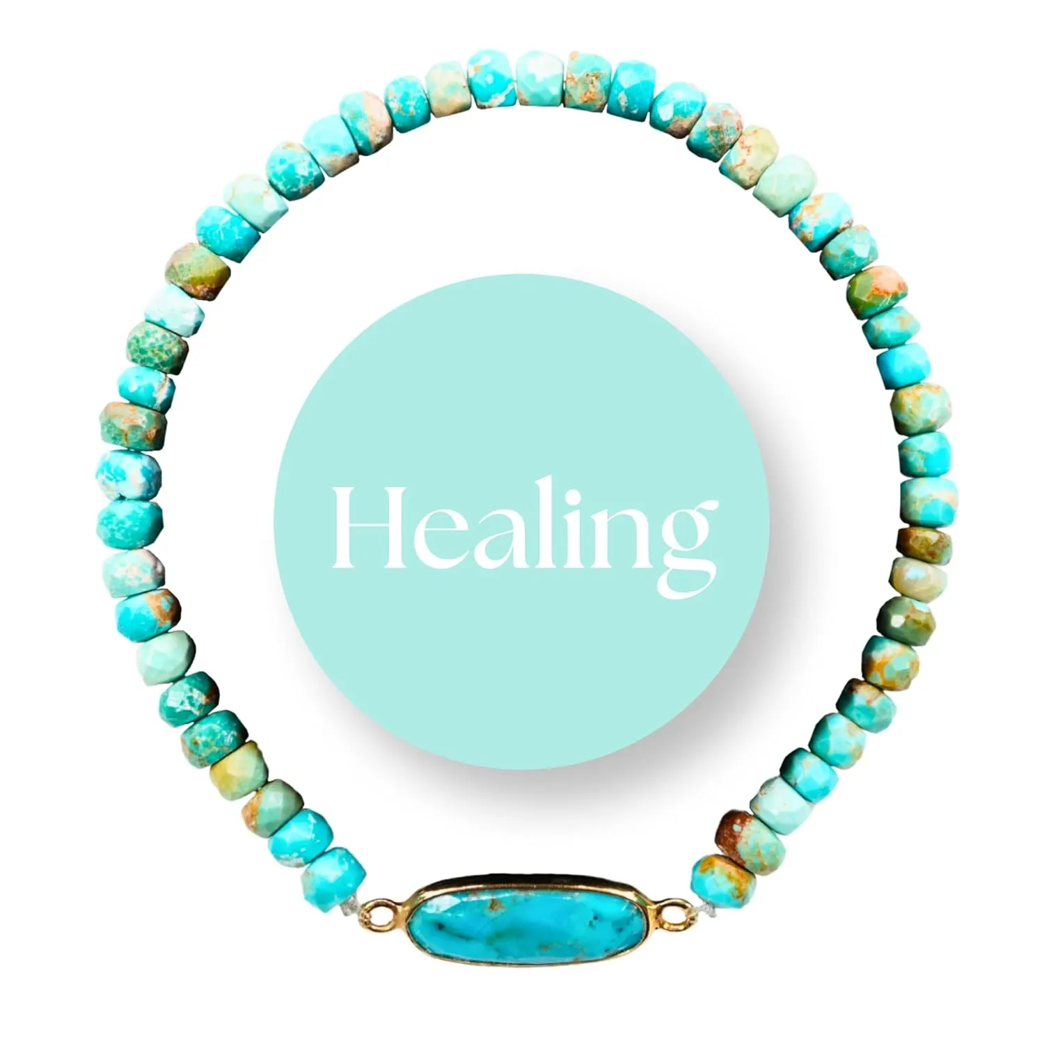 Turquoise Bracelet for Women Teen Girls, Certified 925 Sterling Silver with Plated 18K Gold Bracelets with Blue Turquoise Oval for Women - Crystals and Healing Stone Women Jewelry for Gift