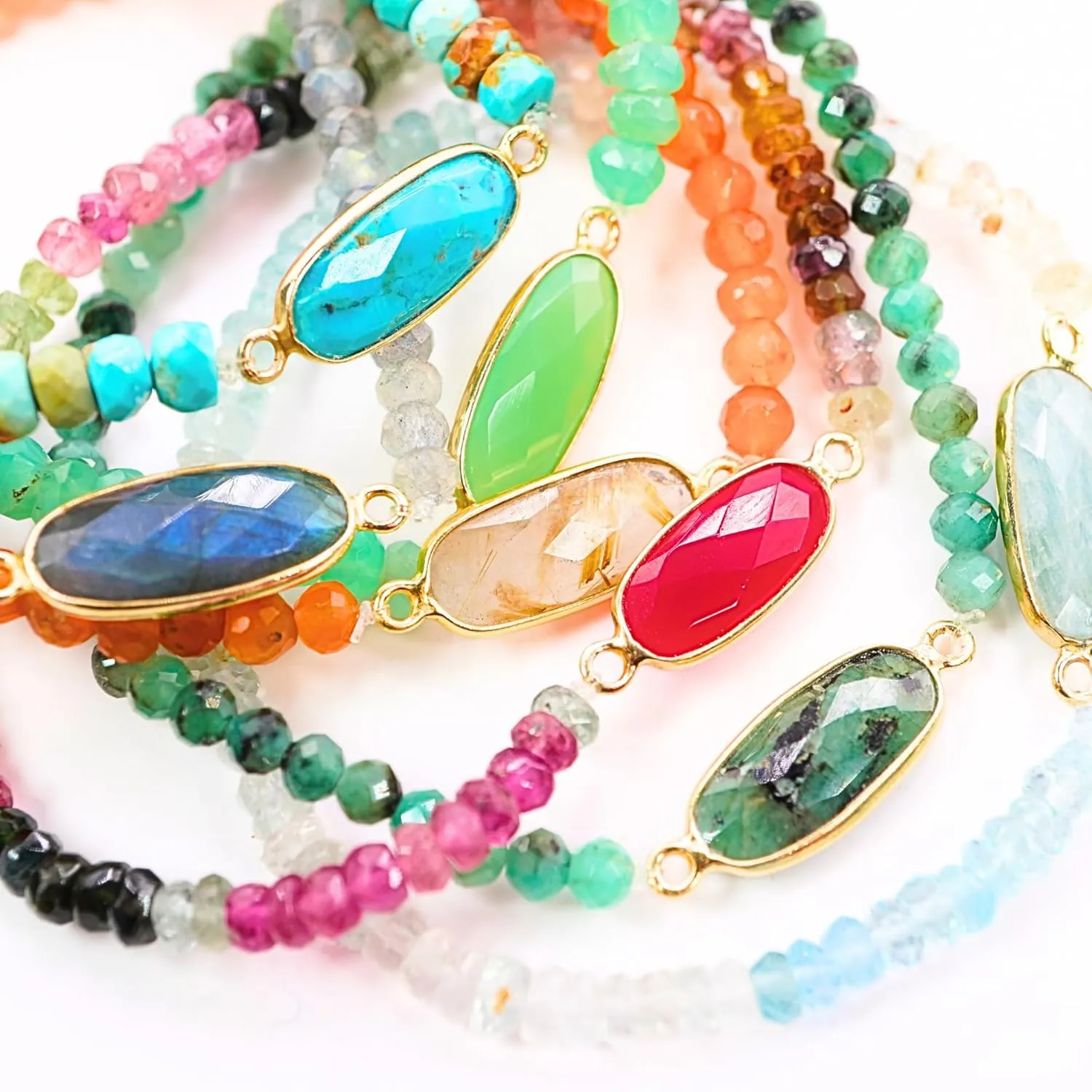 Turquoise Bracelet for Women Teen Girls, Certified 925 Sterling Silver with Plated 18K Gold Bracelets with Blue Turquoise Oval for Women - Crystals and Healing Stone Women Jewelry for Gift