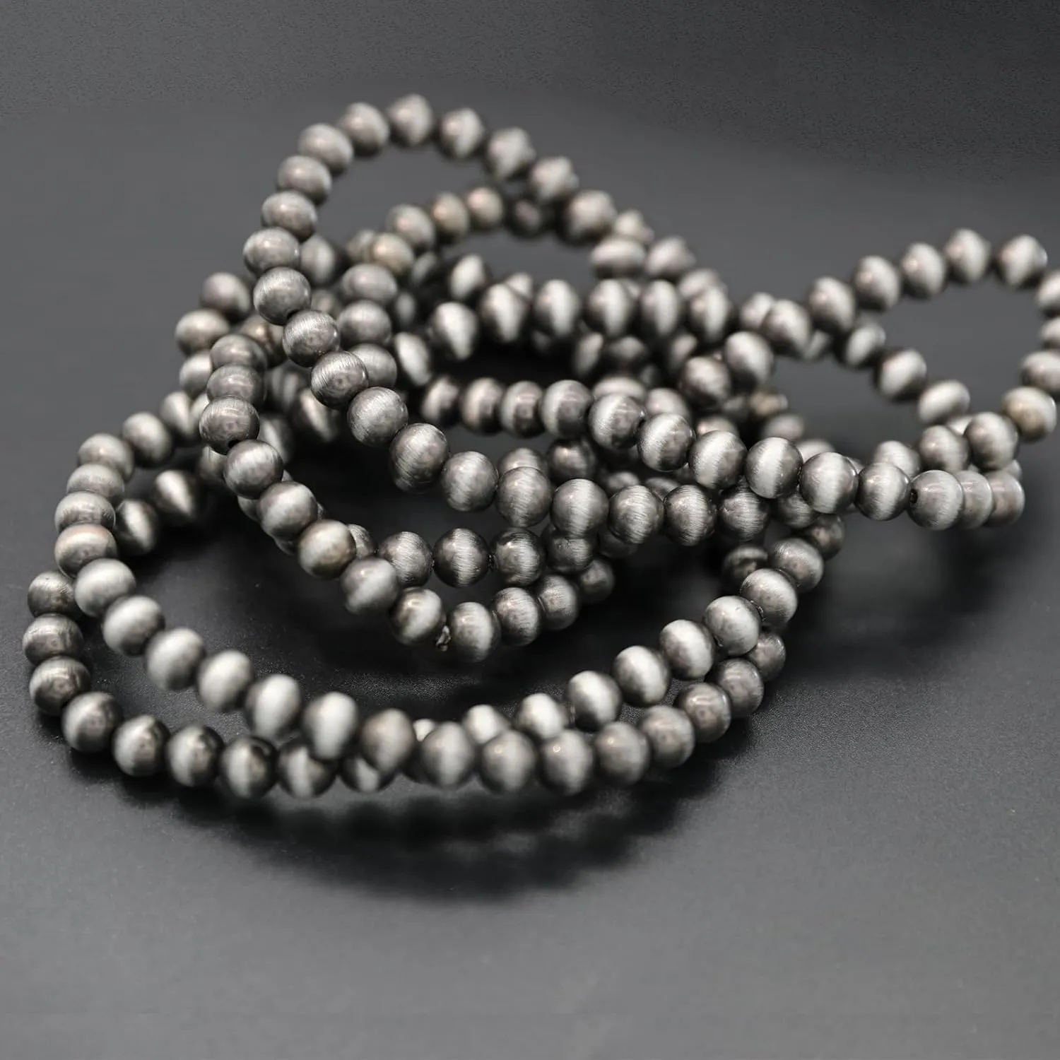 Western Navajo Pearl Necklace for Women Multi Layer Pearls Turquoise Beaded Boho Chic Statement Necklaces Southwestern Navajo jewelry